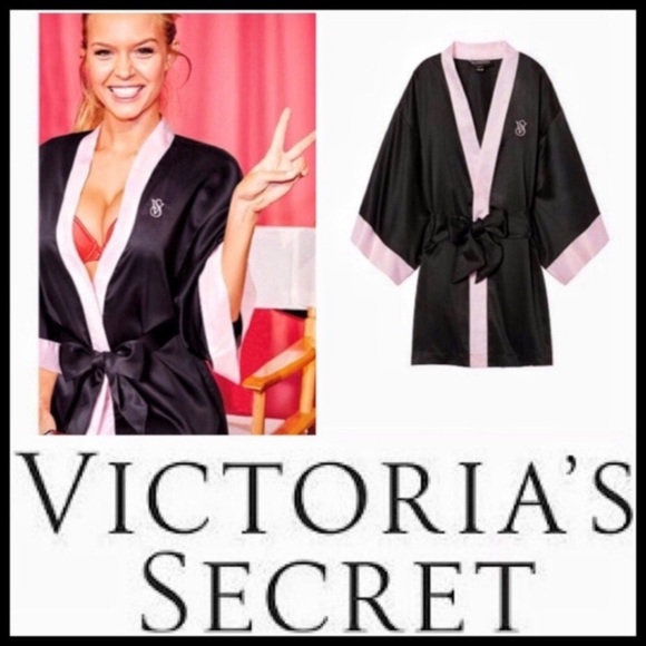 VS Supermodel Very SEXY silky robe Kimono robe - Picture 3 of 8